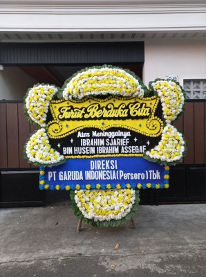 Papan Bunga Duka di Pisugi